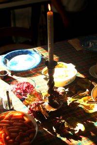 thanks giving table